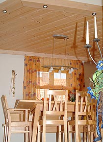 Holzdecke